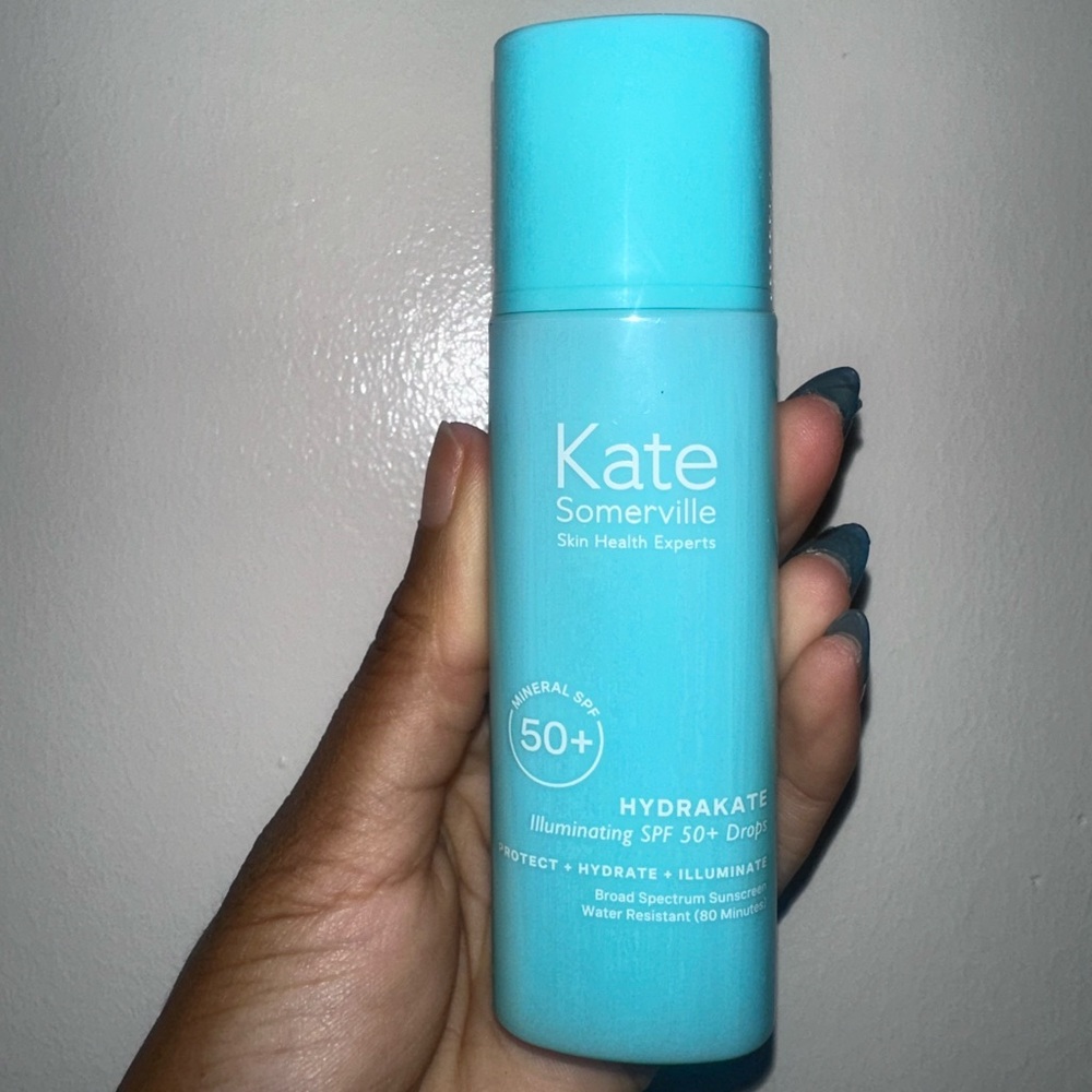 Kate Somerville Hydrakate Illuminating SPF 50+ Drops 1.7 Fl Oz Exp: 3/2027